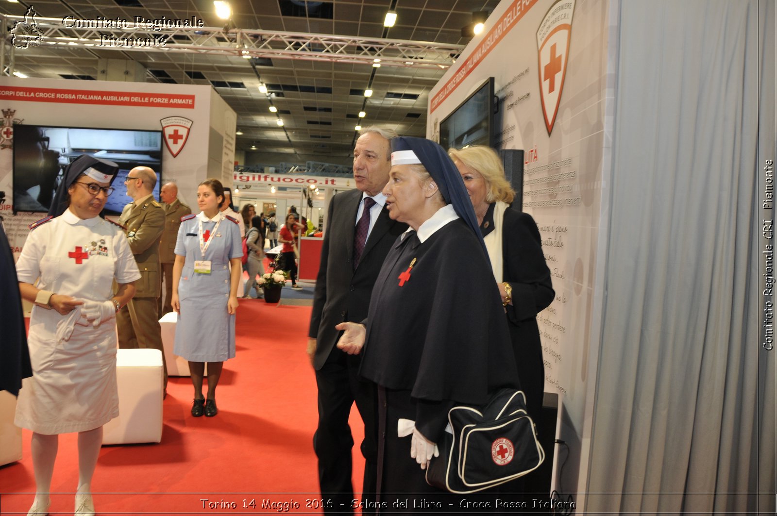 Torino 14 Maggio 2016 - Salone del Libro - Croce Rossa Italiana- Comitato Regionale del Piemonte