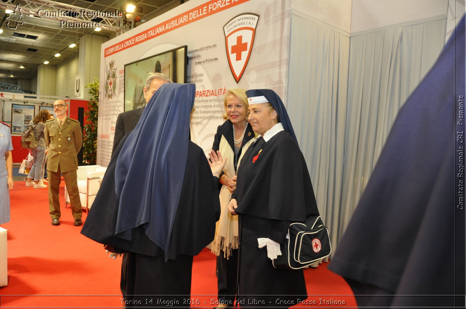 Torino 14 Maggio 2016 - Salone del Libro - Croce Rossa Italiana- Comitato Regionale del Piemonte