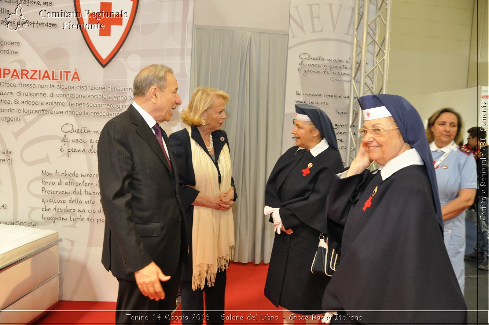 Torino 14 Maggio 2016 - Salone del Libro - Croce Rossa Italiana- Comitato Regionale del Piemonte