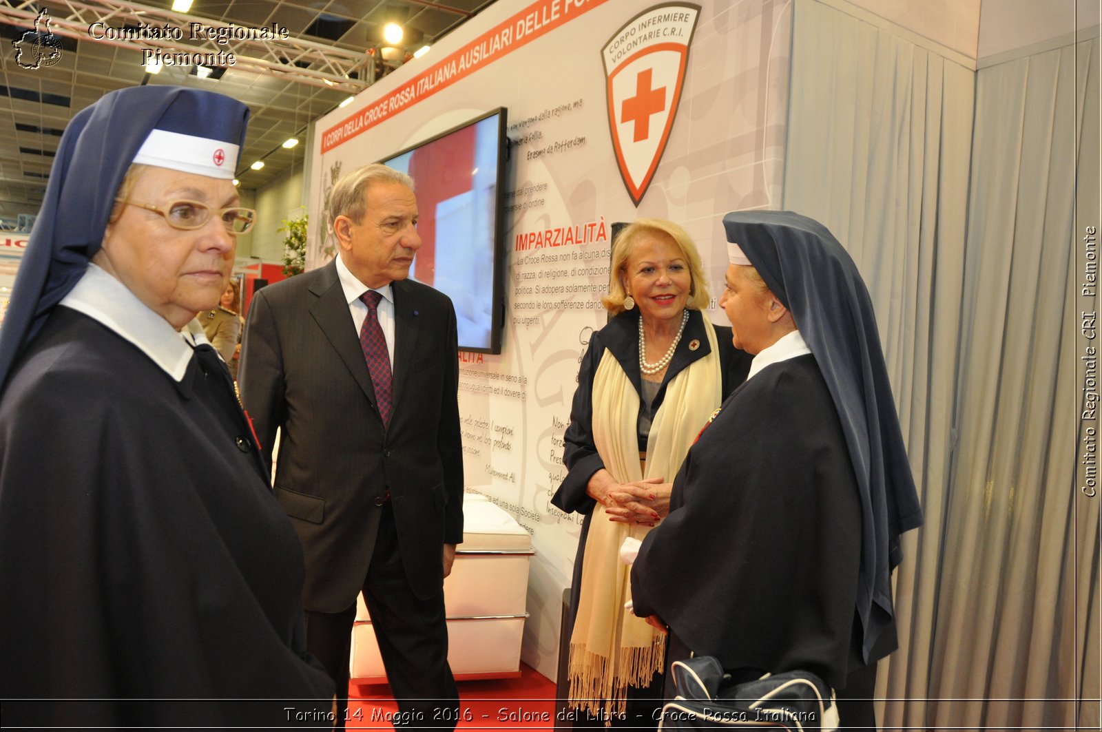 Torino 14 Maggio 2016 - Salone del Libro - Croce Rossa Italiana- Comitato Regionale del Piemonte