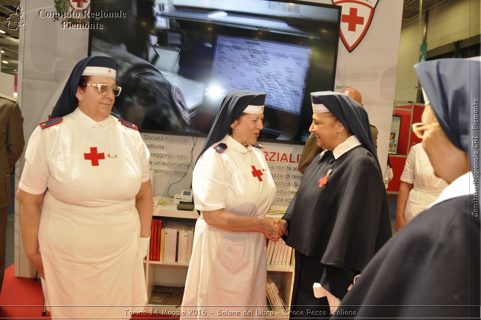 Torino 14 Maggio 2016 - Salone del Libro - Croce Rossa Italiana- Comitato Regionale del Piemonte