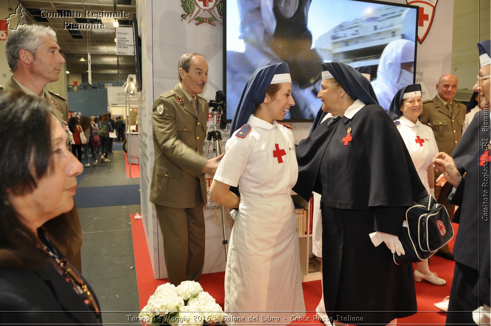 Torino 14 Maggio 2016 - Salone del Libro - Croce Rossa Italiana- Comitato Regionale del Piemonte