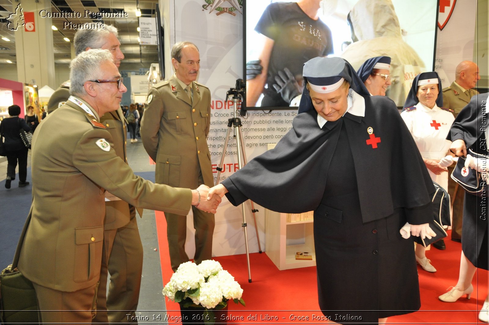 Torino 14 Maggio 2016 - Salone del Libro - Croce Rossa Italiana- Comitato Regionale del Piemonte