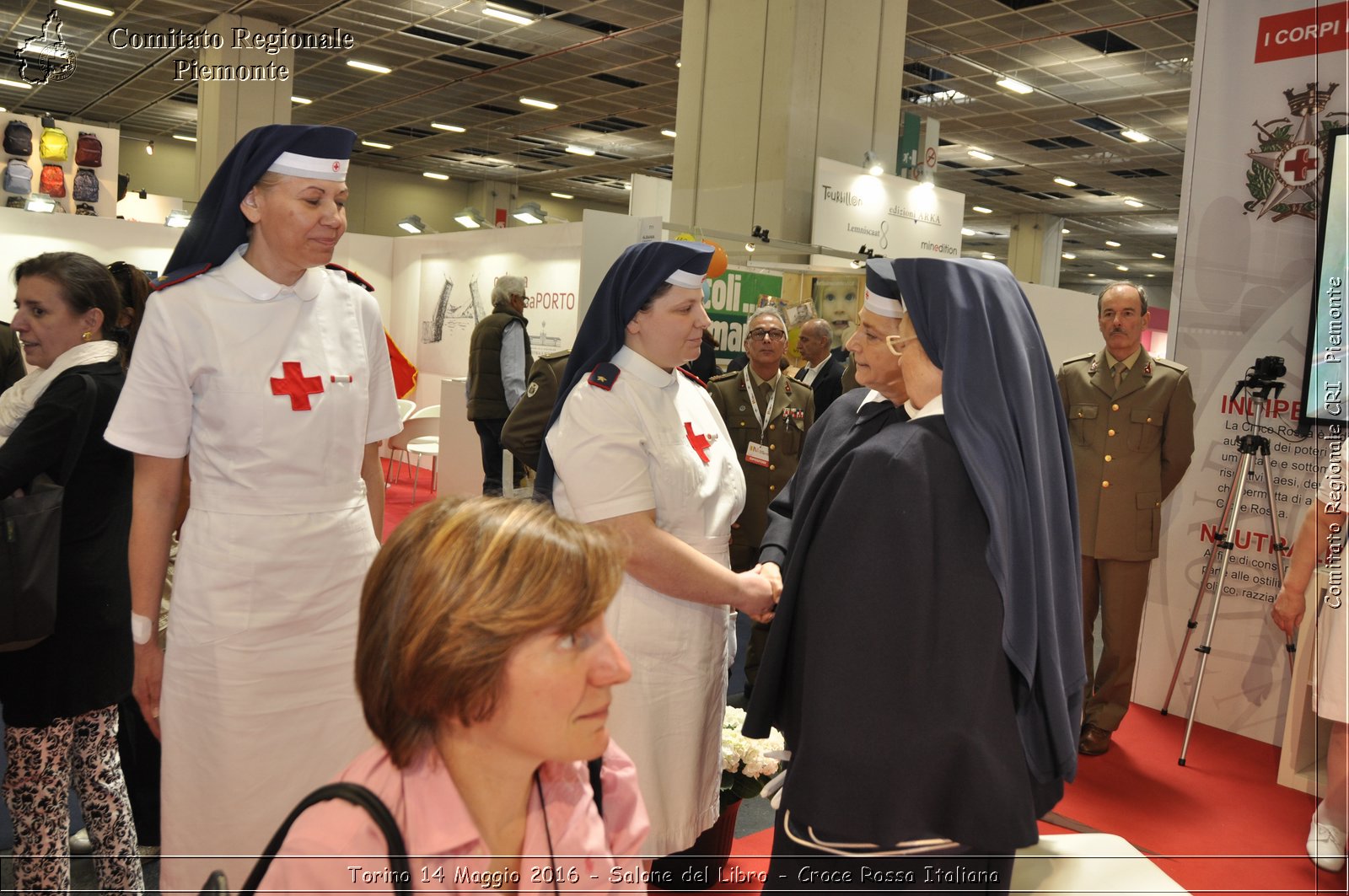 Torino 14 Maggio 2016 - Salone del Libro - Croce Rossa Italiana- Comitato Regionale del Piemonte