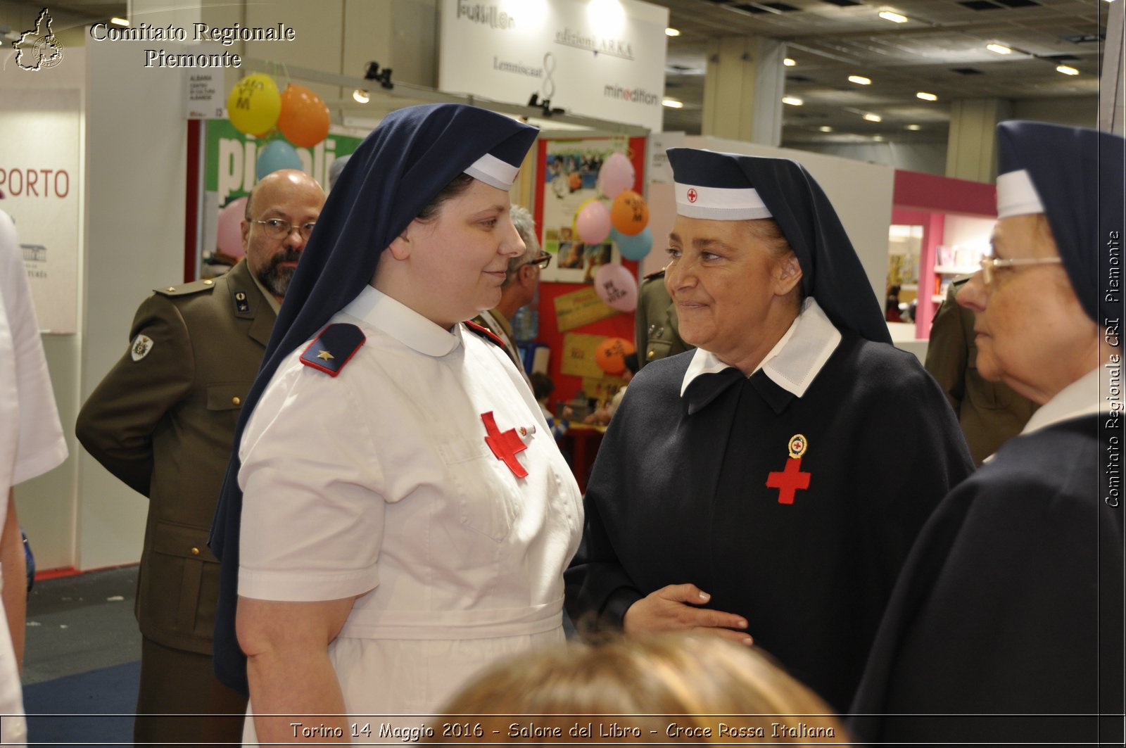 Torino 14 Maggio 2016 - Salone del Libro - Croce Rossa Italiana- Comitato Regionale del Piemonte