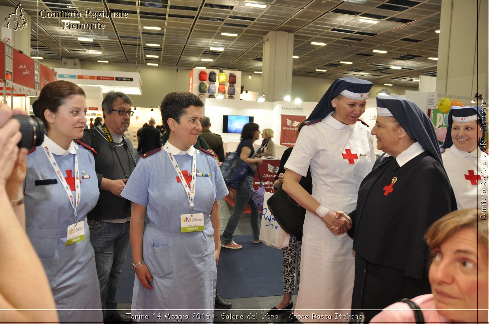 Torino 14 Maggio 2016 - Salone del Libro - Croce Rossa Italiana- Comitato Regionale del Piemonte