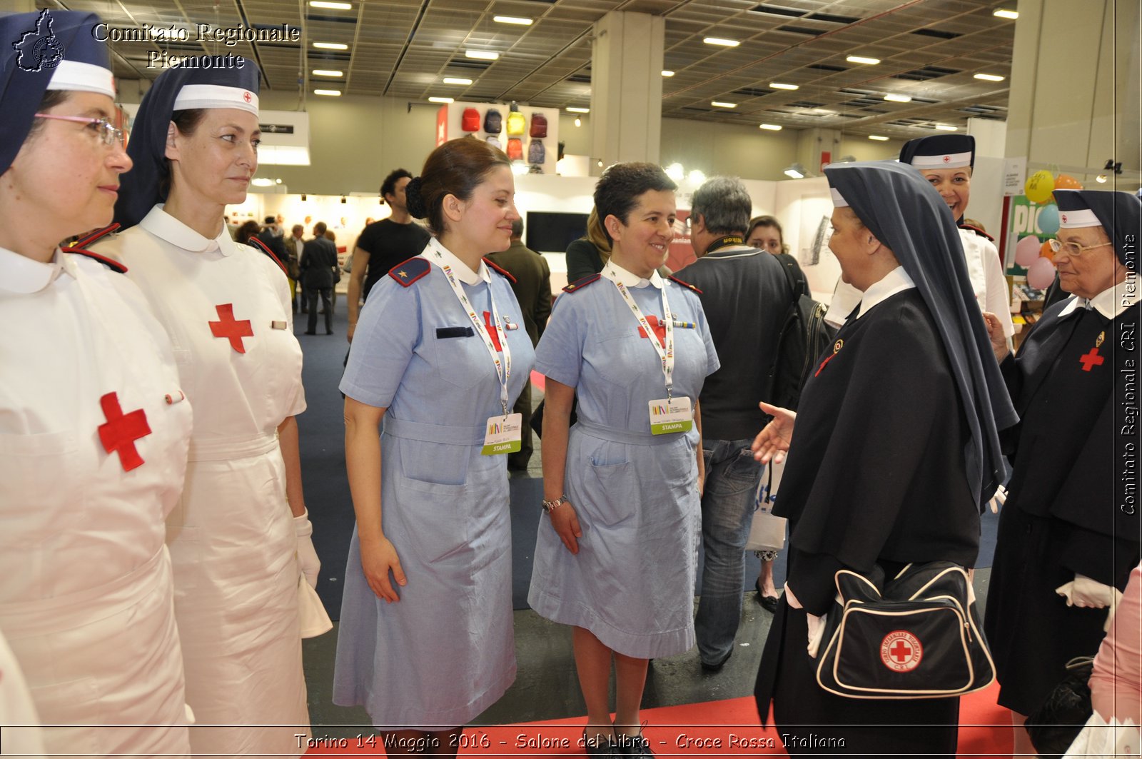 Torino 14 Maggio 2016 - Salone del Libro - Croce Rossa Italiana- Comitato Regionale del Piemonte