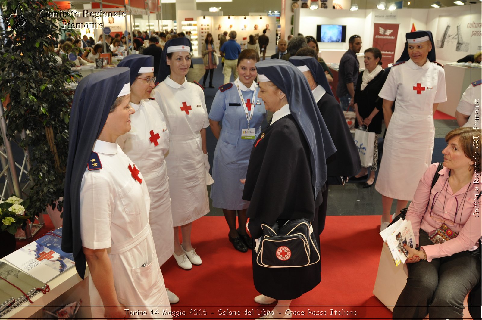 Torino 14 Maggio 2016 - Salone del Libro - Croce Rossa Italiana- Comitato Regionale del Piemonte