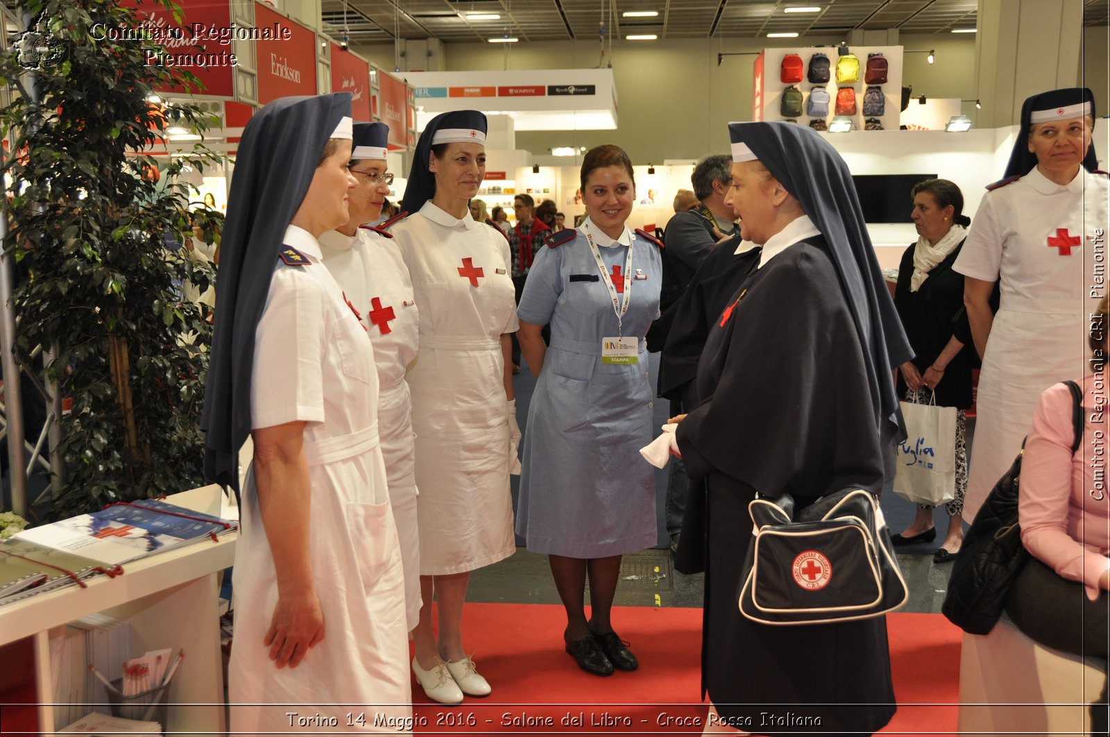 Torino 14 Maggio 2016 - Salone del Libro - Croce Rossa Italiana- Comitato Regionale del Piemonte