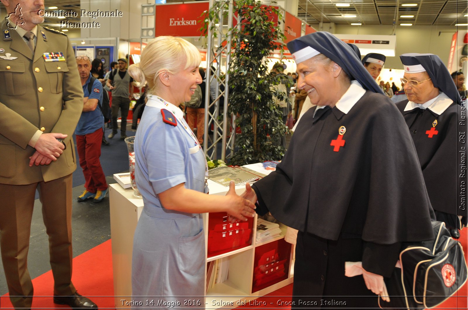 Torino 14 Maggio 2016 - Salone del Libro - Croce Rossa Italiana- Comitato Regionale del Piemonte