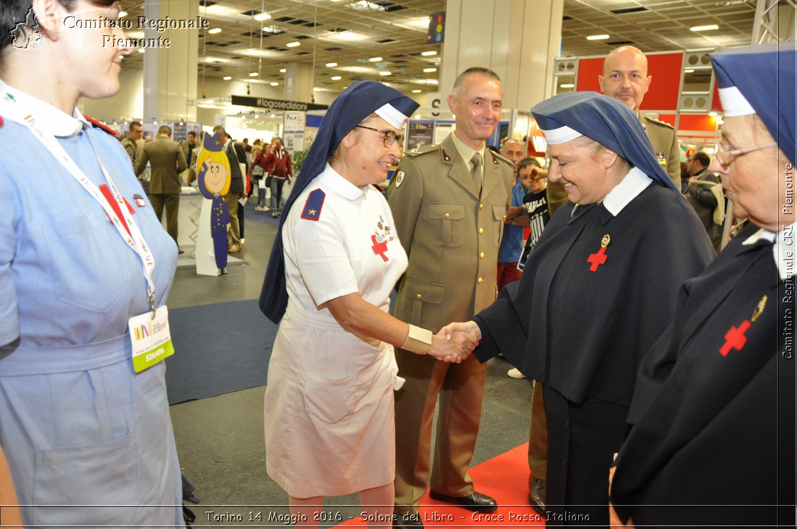 Torino 14 Maggio 2016 - Salone del Libro - Croce Rossa Italiana- Comitato Regionale del Piemonte