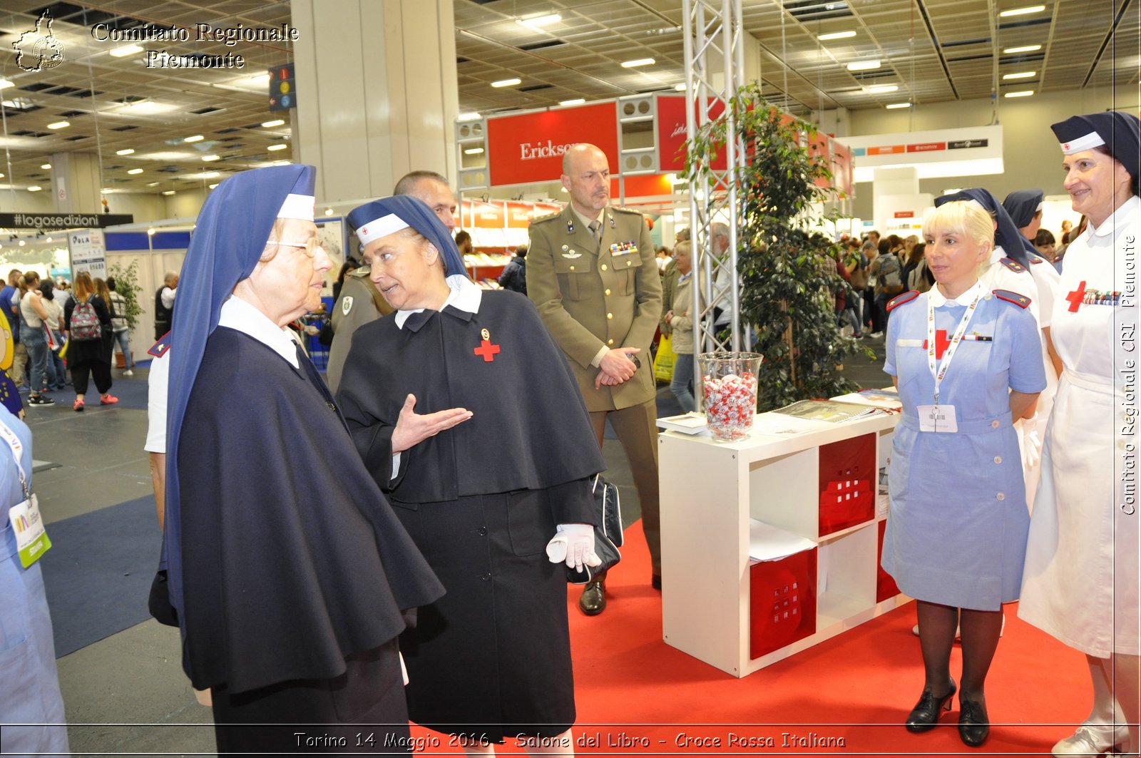 Torino 14 Maggio 2016 - Salone del Libro - Croce Rossa Italiana- Comitato Regionale del Piemonte