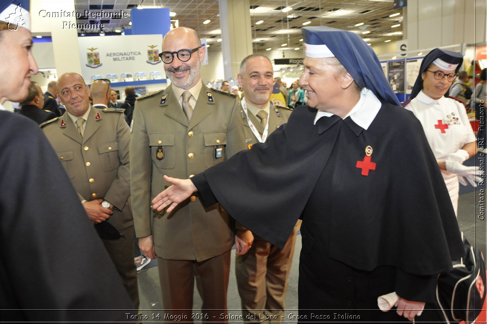 Torino 14 Maggio 2016 - Salone del Libro - Croce Rossa Italiana- Comitato Regionale del Piemonte