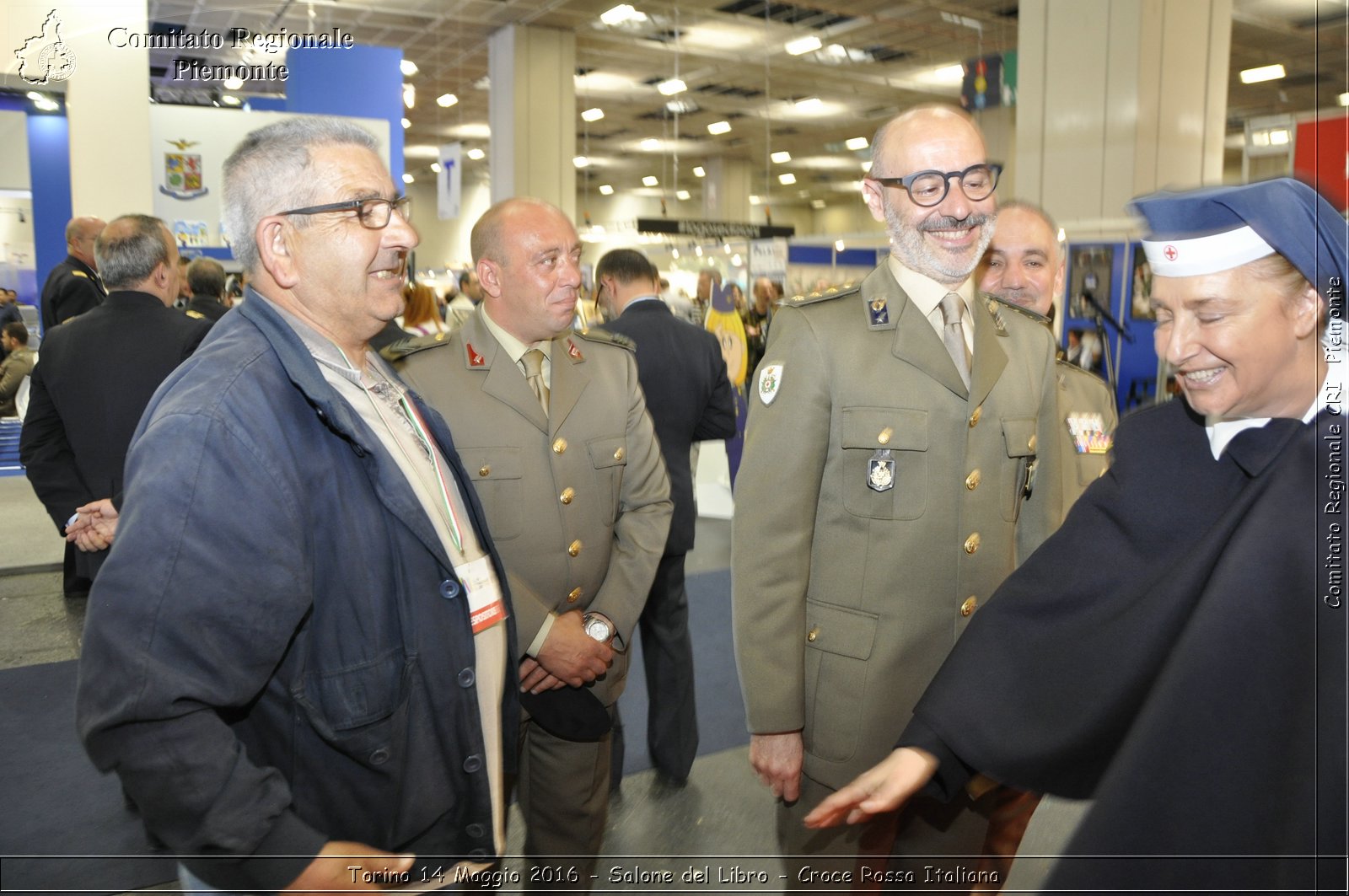 Torino 14 Maggio 2016 - Salone del Libro - Croce Rossa Italiana- Comitato Regionale del Piemonte