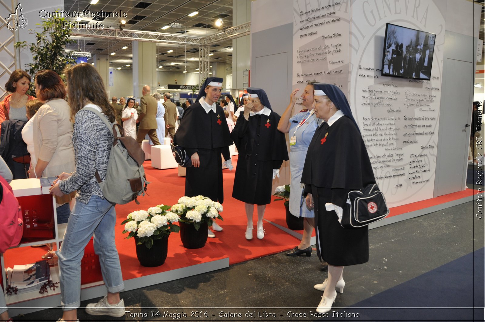 Torino 14 Maggio 2016 - Salone del Libro - Croce Rossa Italiana- Comitato Regionale del Piemonte