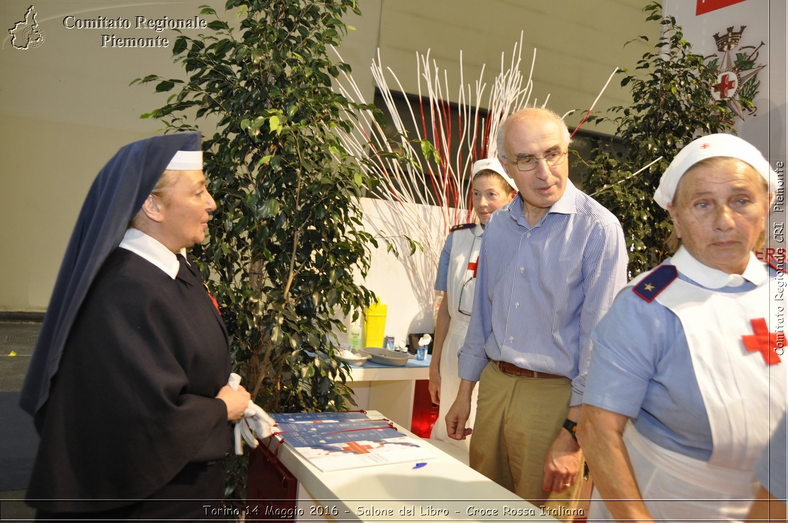 Torino 14 Maggio 2016 - Salone del Libro - Croce Rossa Italiana- Comitato Regionale del Piemonte