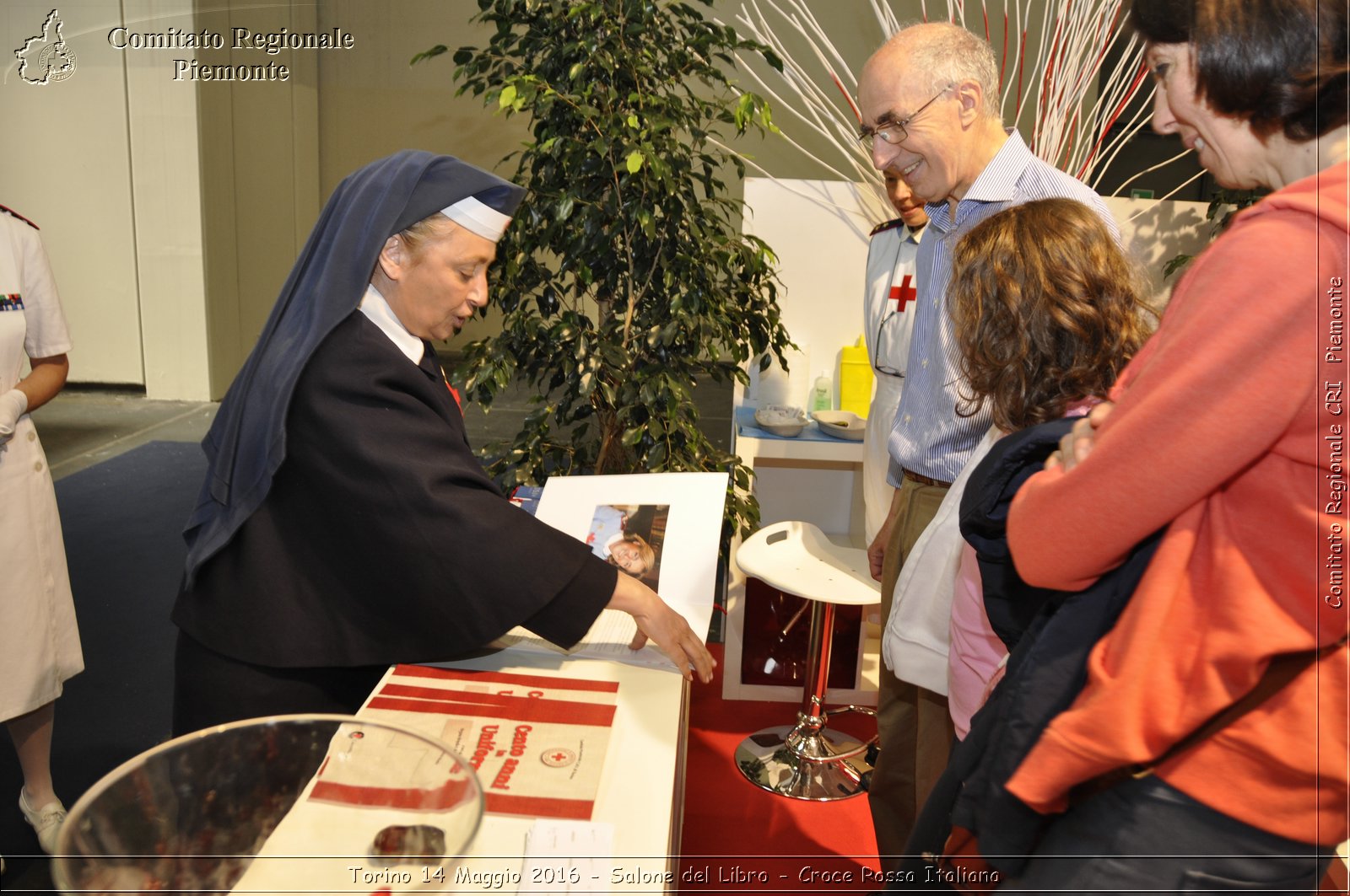 Torino 14 Maggio 2016 - Salone del Libro - Croce Rossa Italiana- Comitato Regionale del Piemonte