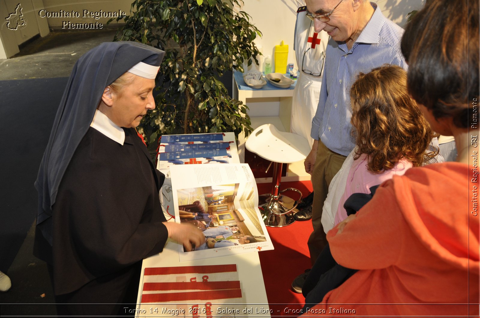 Torino 14 Maggio 2016 - Salone del Libro - Croce Rossa Italiana- Comitato Regionale del Piemonte