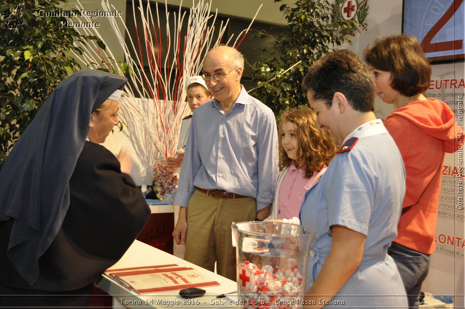 Torino 14 Maggio 2016 - Salone del Libro - Croce Rossa Italiana- Comitato Regionale del Piemonte