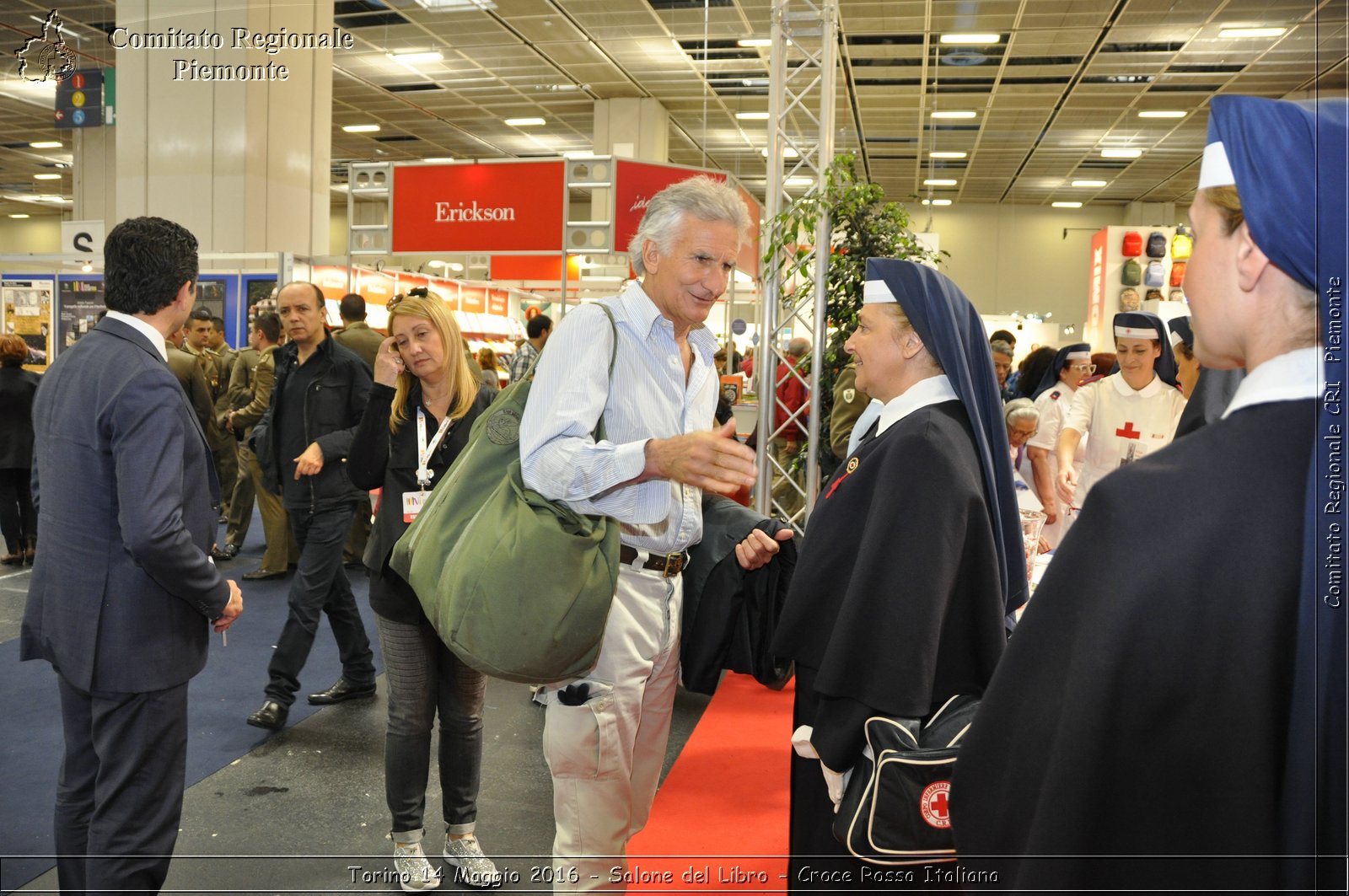 Torino 14 Maggio 2016 - Salone del Libro - Croce Rossa Italiana- Comitato Regionale del Piemonte