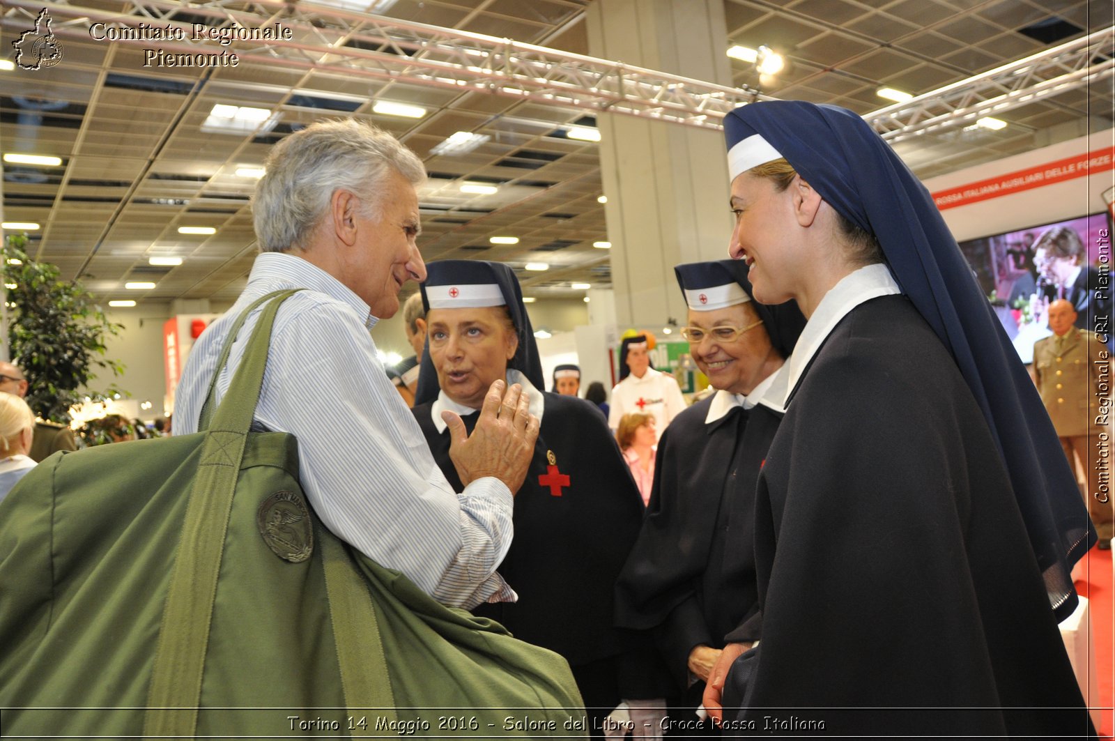 Torino 14 Maggio 2016 - Salone del Libro - Croce Rossa Italiana- Comitato Regionale del Piemonte