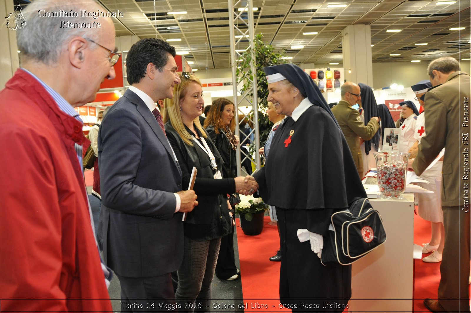 Torino 14 Maggio 2016 - Salone del Libro - Croce Rossa Italiana- Comitato Regionale del Piemonte