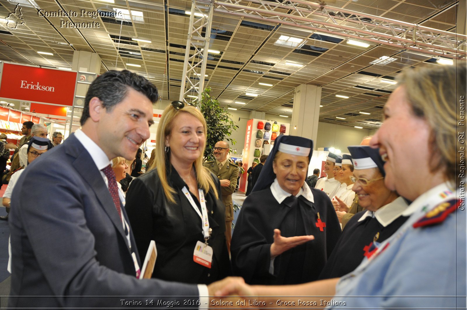 Torino 14 Maggio 2016 - Salone del Libro - Croce Rossa Italiana- Comitato Regionale del Piemonte