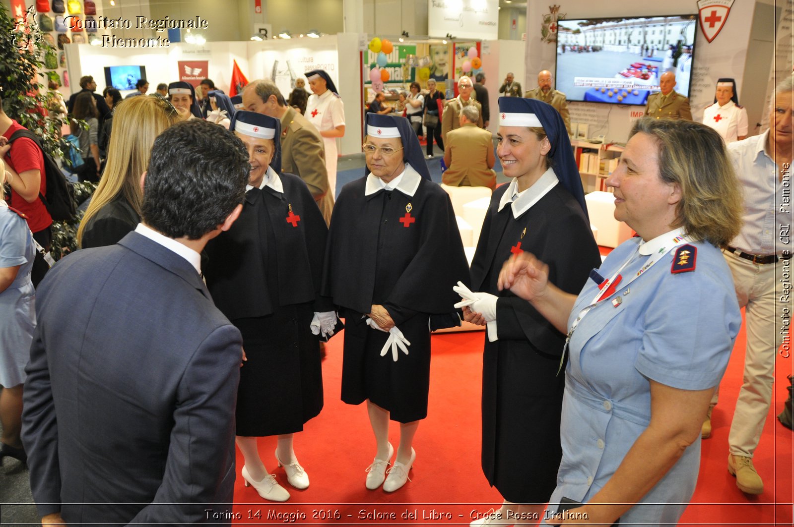 Torino 14 Maggio 2016 - Salone del Libro - Croce Rossa Italiana- Comitato Regionale del Piemonte