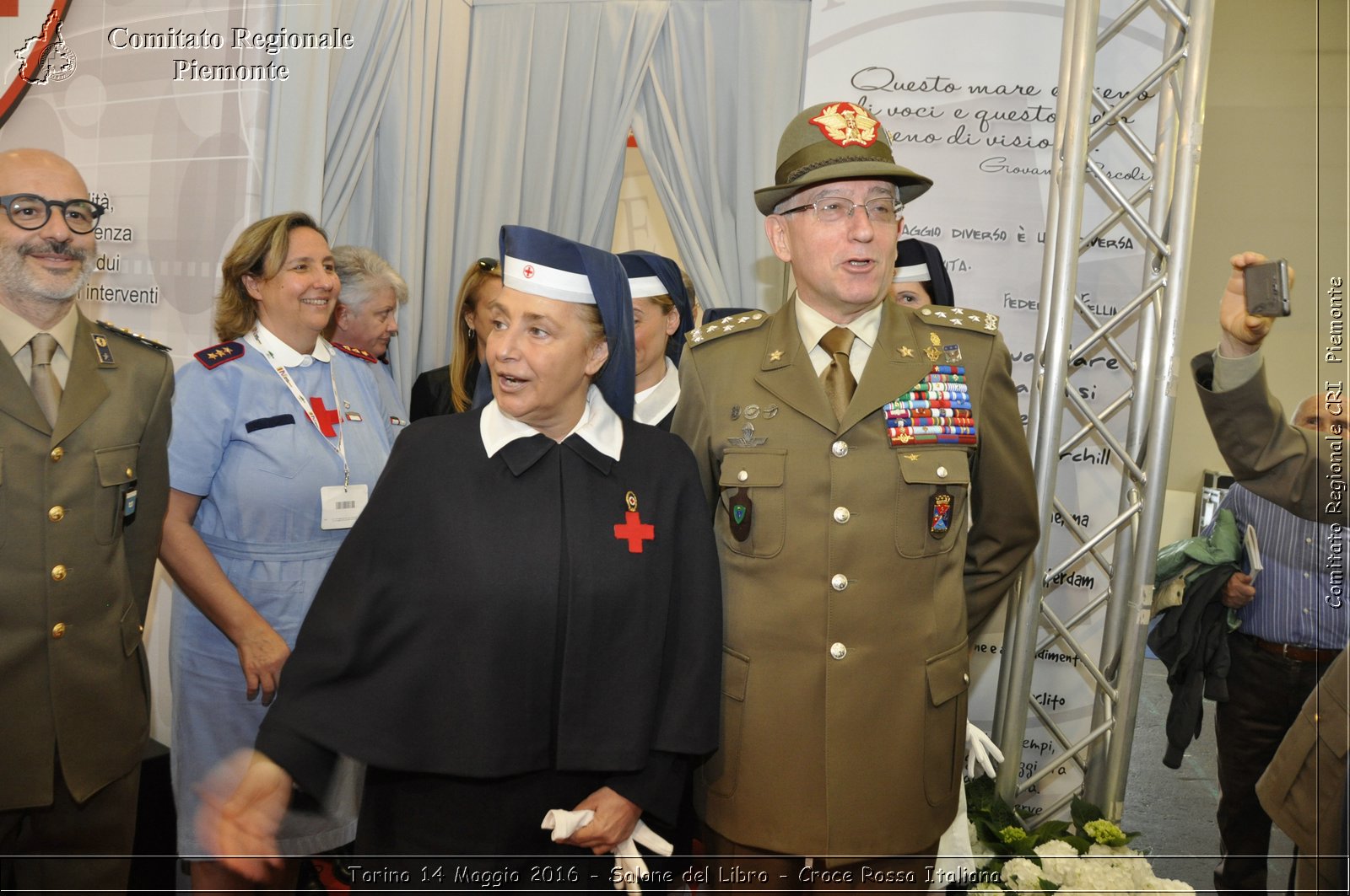 Torino 14 Maggio 2016 - Salone del Libro - Croce Rossa Italiana- Comitato Regionale del Piemonte