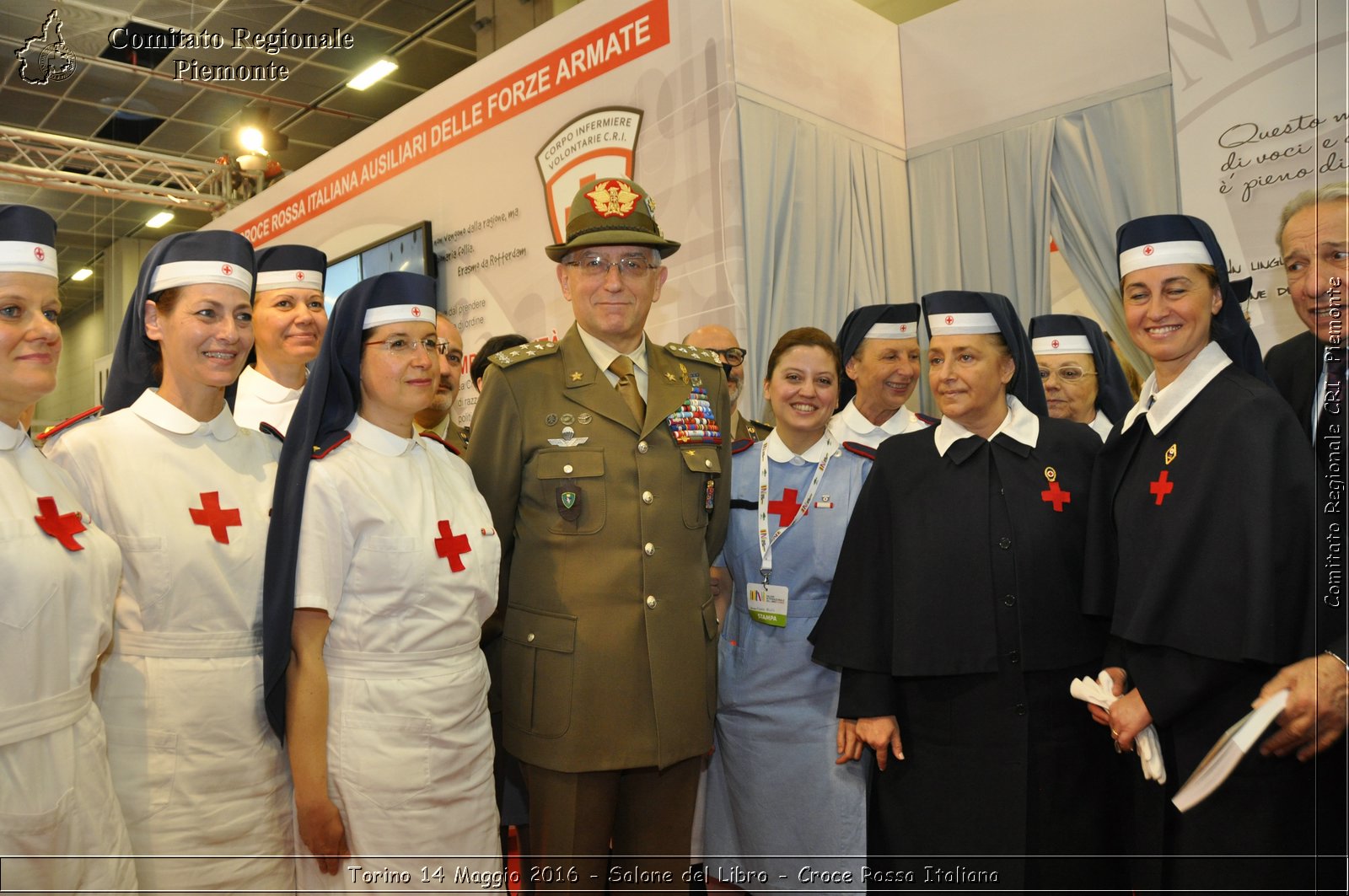 Torino 14 Maggio 2016 - Salone del Libro - Croce Rossa Italiana- Comitato Regionale del Piemonte