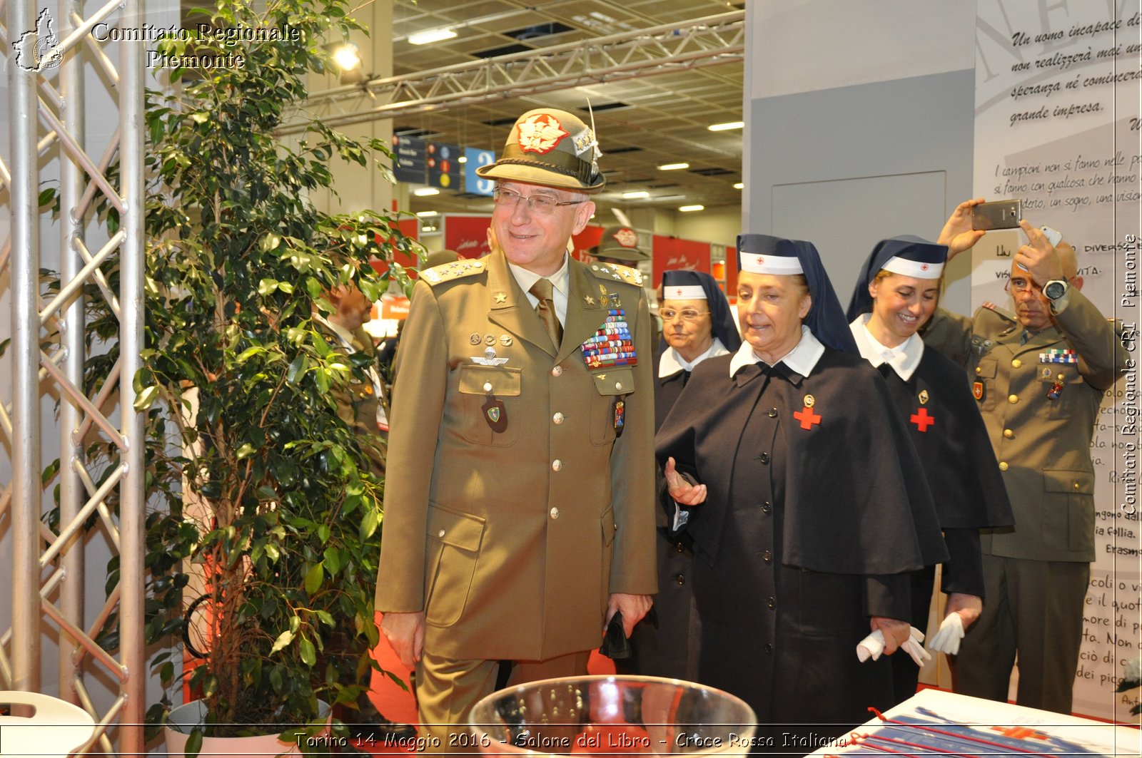 Torino 14 Maggio 2016 - Salone del Libro - Croce Rossa Italiana- Comitato Regionale del Piemonte