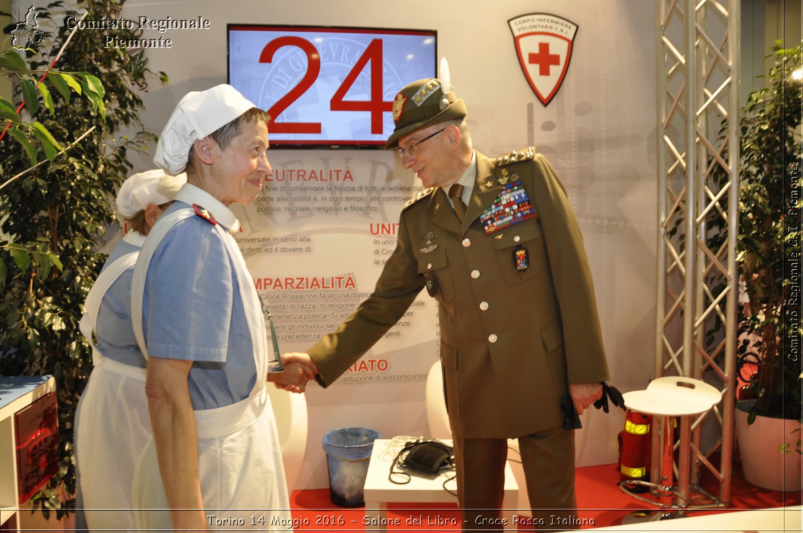 Torino 14 Maggio 2016 - Salone del Libro - Croce Rossa Italiana- Comitato Regionale del Piemonte