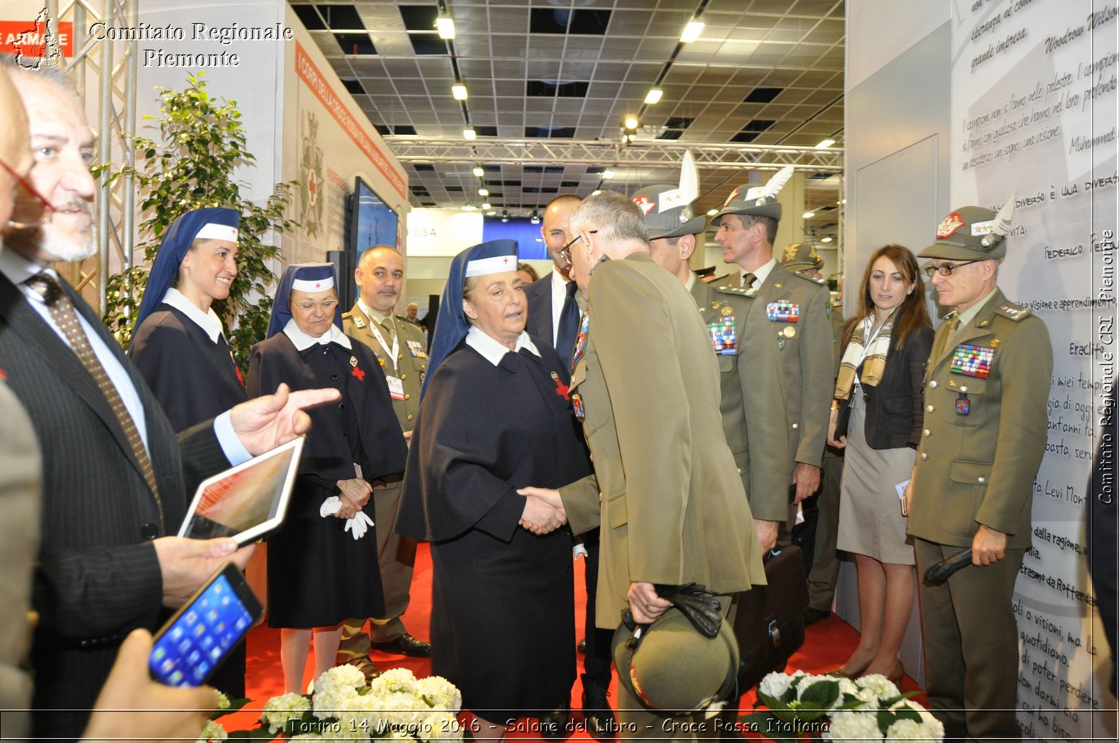 Torino 14 Maggio 2016 - Salone del Libro - Croce Rossa Italiana- Comitato Regionale del Piemonte