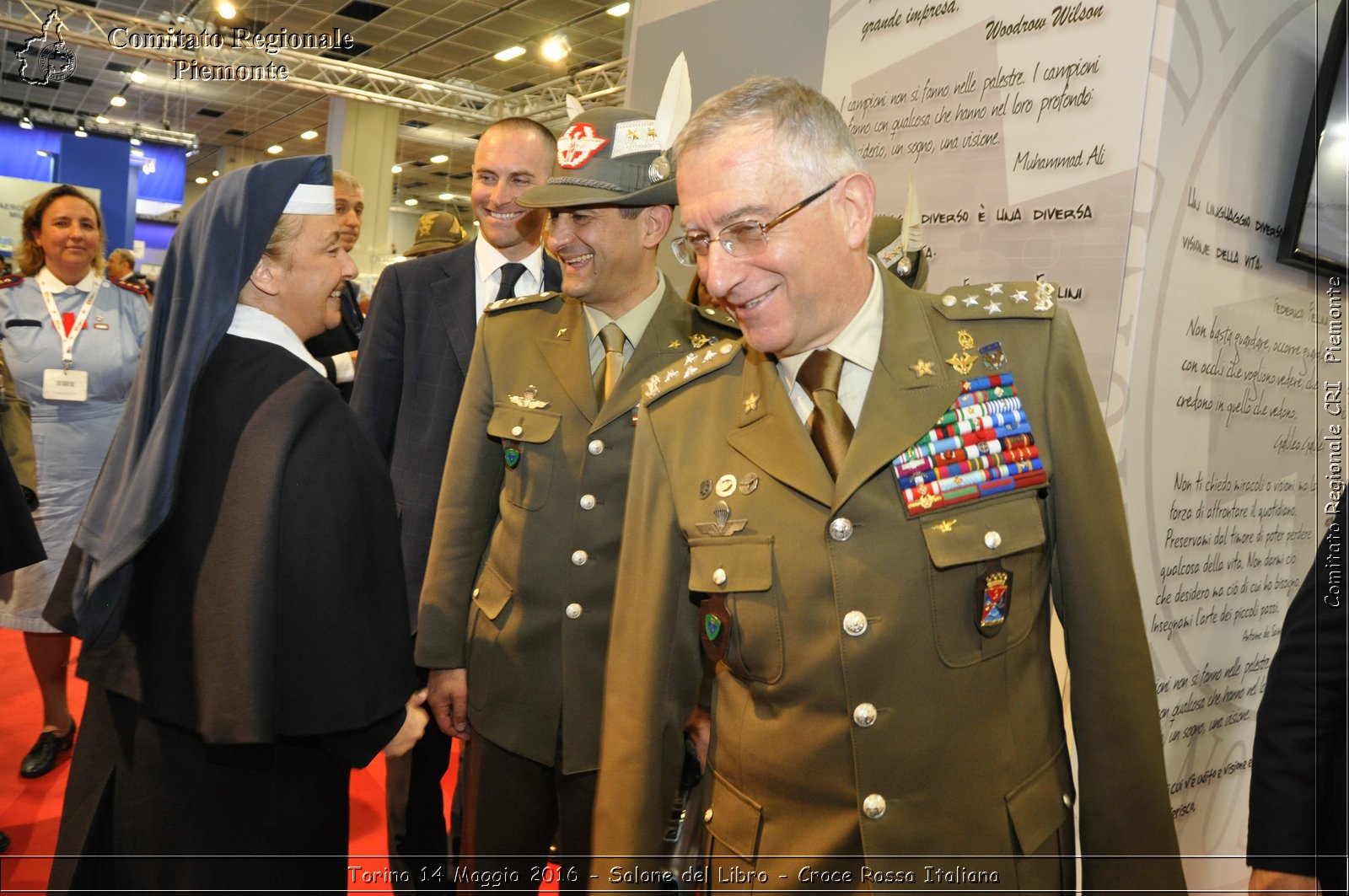 Torino 14 Maggio 2016 - Salone del Libro - Croce Rossa Italiana- Comitato Regionale del Piemonte