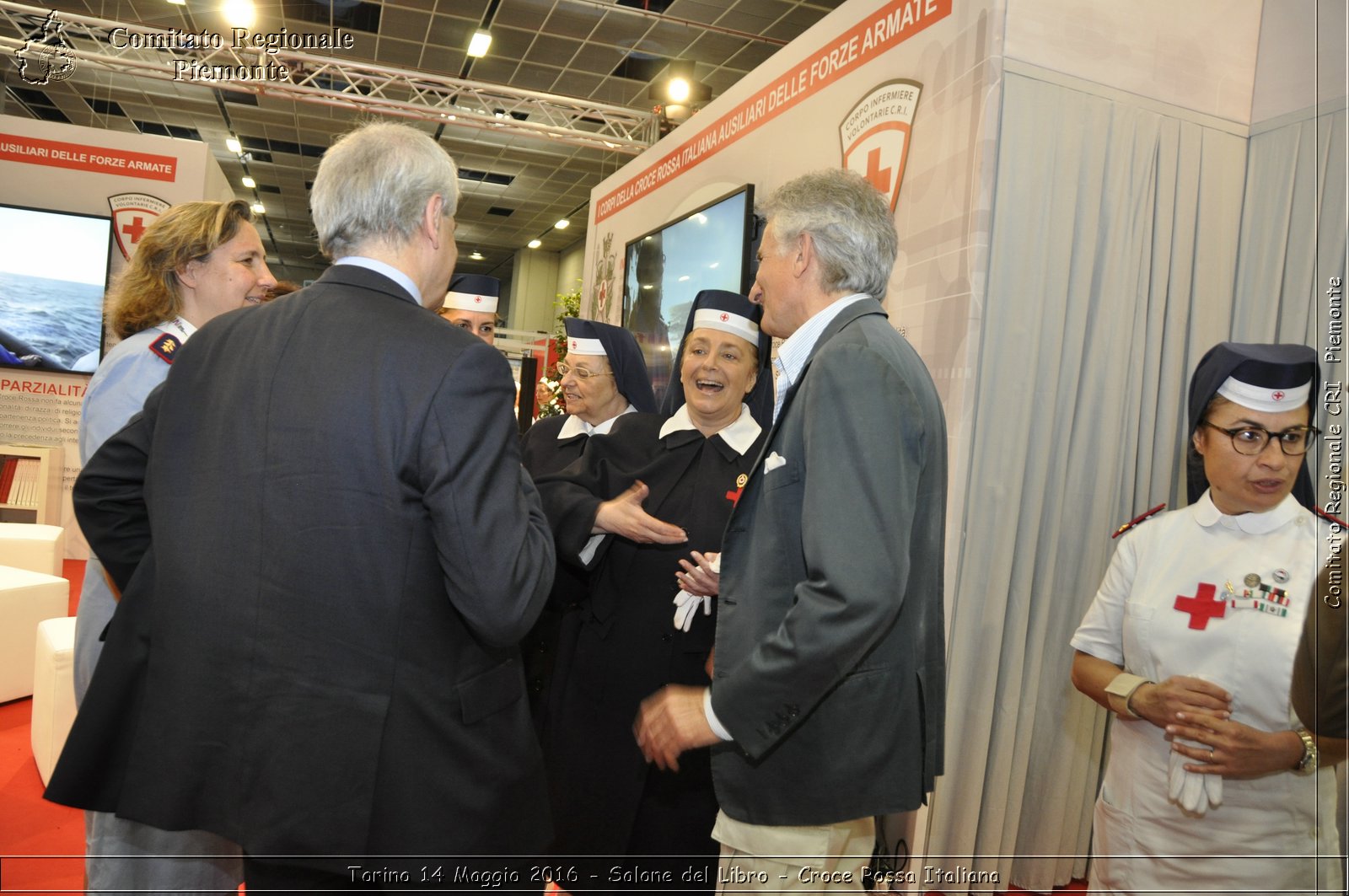 Torino 14 Maggio 2016 - Salone del Libro - Croce Rossa Italiana- Comitato Regionale del Piemonte