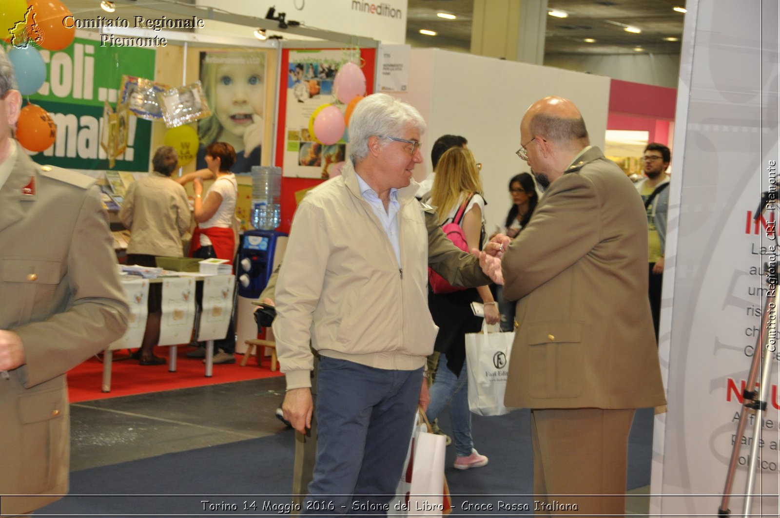 Torino 14 Maggio 2016 - Salone del Libro - Croce Rossa Italiana- Comitato Regionale del Piemonte