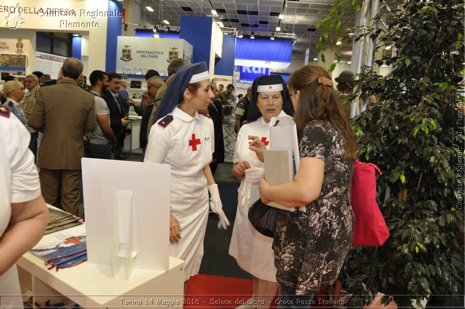 Torino 14 Maggio 2016 - Salone del Libro - Croce Rossa Italiana- Comitato Regionale del Piemonte