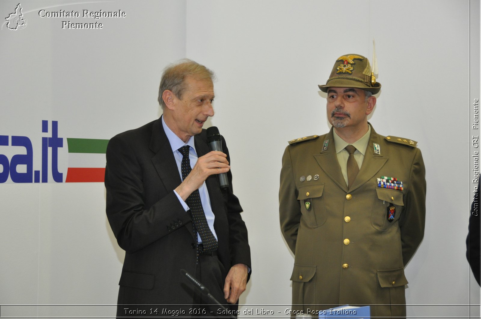 Torino 14 Maggio 2016 - Salone del Libro - Croce Rossa Italiana- Comitato Regionale del Piemonte