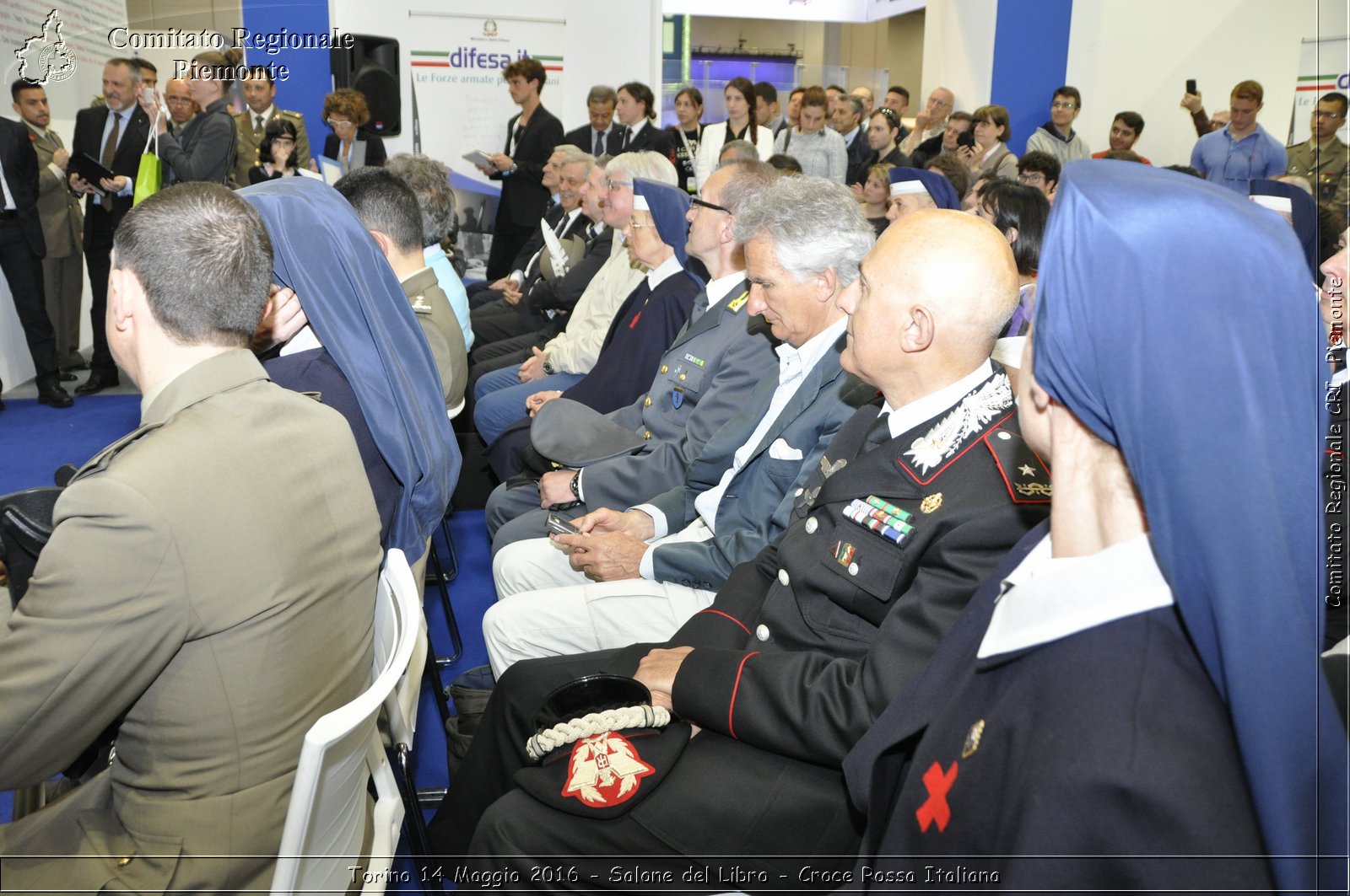 Torino 14 Maggio 2016 - Salone del Libro - Croce Rossa Italiana- Comitato Regionale del Piemonte