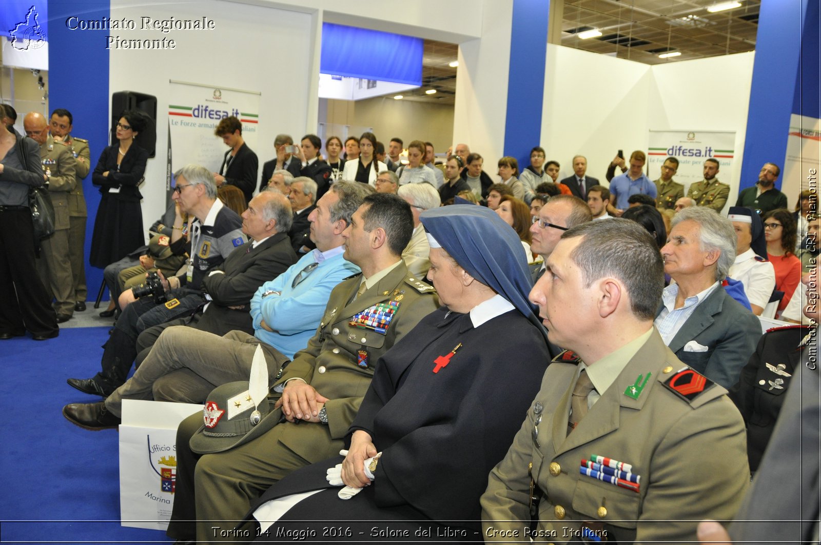 Torino 14 Maggio 2016 - Salone del Libro - Croce Rossa Italiana- Comitato Regionale del Piemonte