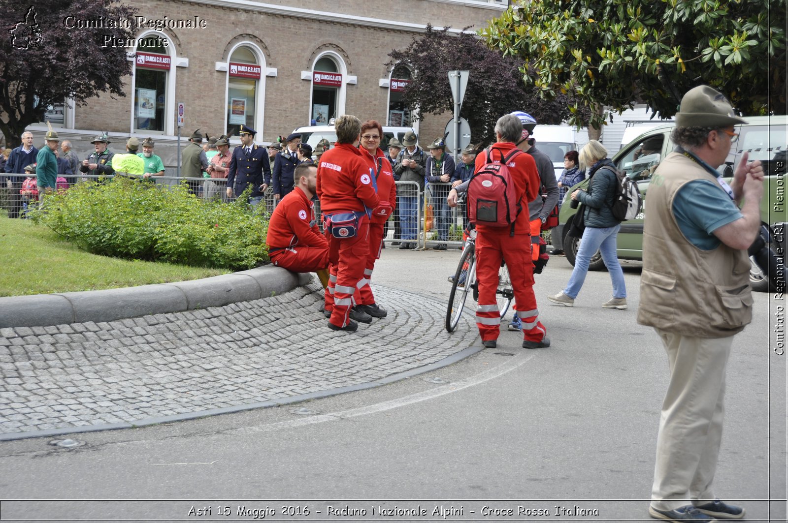 Asti 15 Maggio 2016 - Raduno Nazionale Alpini - Croce Rossa Italiana- Comitato Regionale del Piemonte