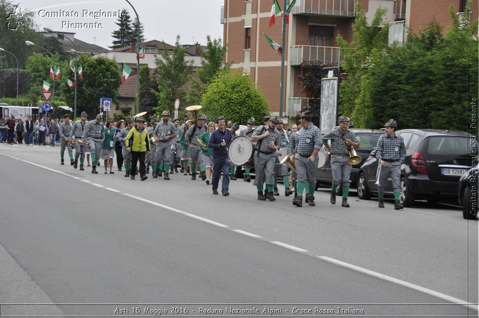 Asti 15 Maggio 2016 - Raduno Nazionale Alpini - Croce Rossa Italiana- Comitato Regionale del Piemonte