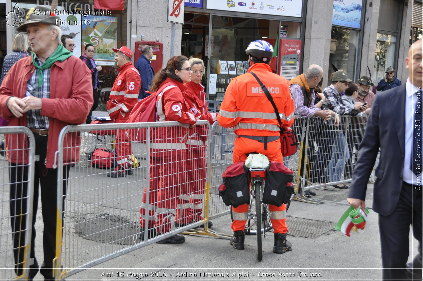 Asti 15 Maggio 2016 - Raduno Nazionale Alpini - Croce Rossa Italiana- Comitato Regionale del Piemonte