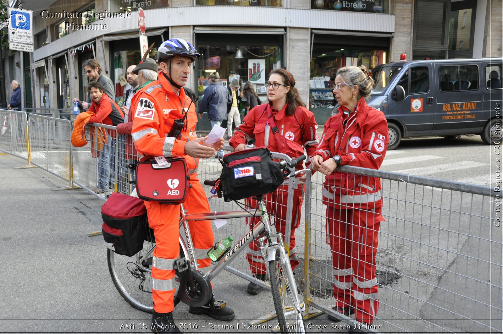 Asti 15 Maggio 2016 - Raduno Nazionale Alpini - Croce Rossa Italiana- Comitato Regionale del Piemonte