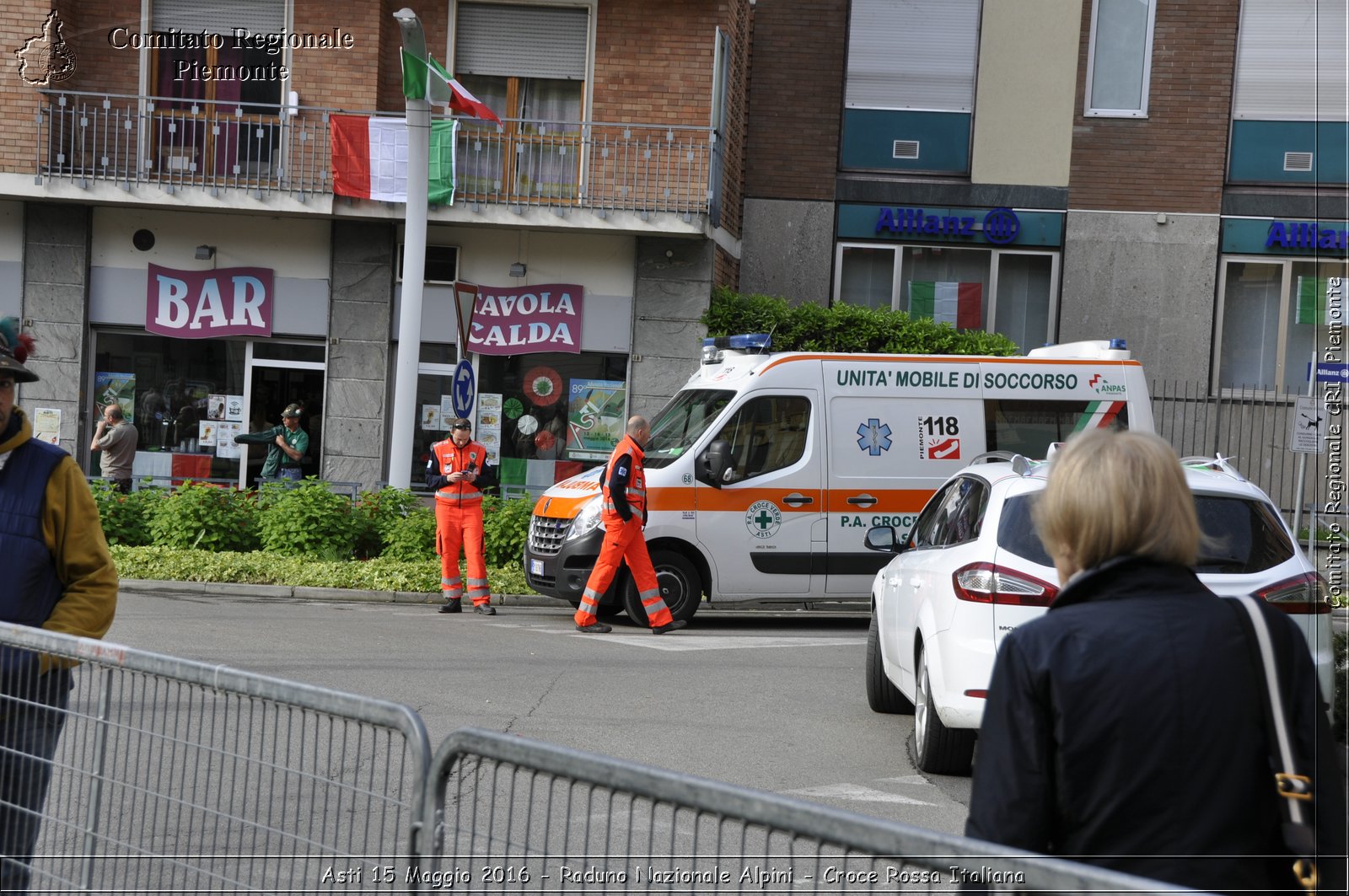 Asti 15 Maggio 2016 - Raduno Nazionale Alpini - Croce Rossa Italiana- Comitato Regionale del Piemonte