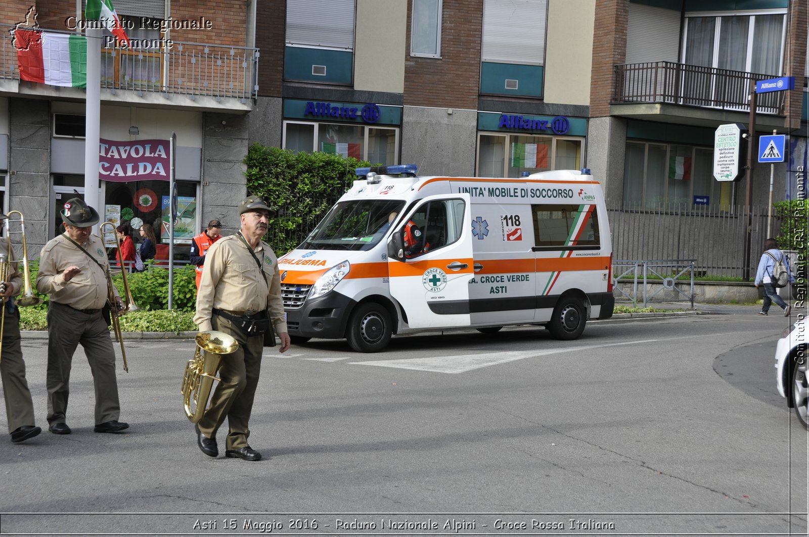 Asti 15 Maggio 2016 - Raduno Nazionale Alpini - Croce Rossa Italiana- Comitato Regionale del Piemonte