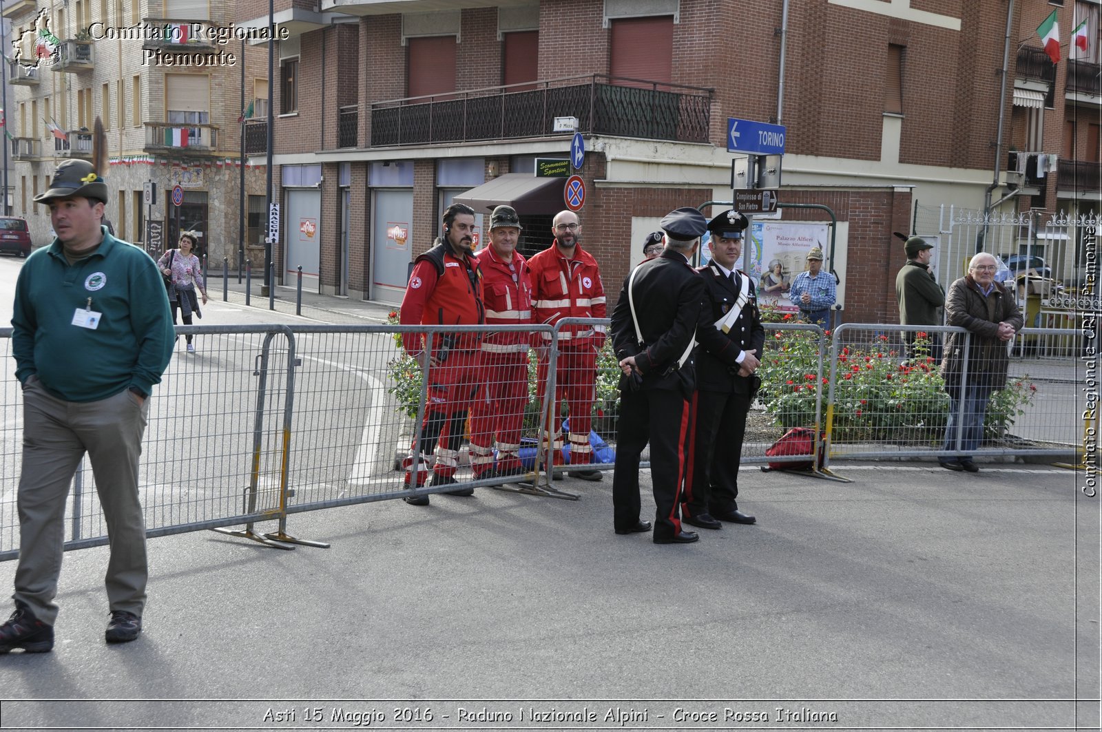 Asti 15 Maggio 2016 - Raduno Nazionale Alpini - Croce Rossa Italiana- Comitato Regionale del Piemonte