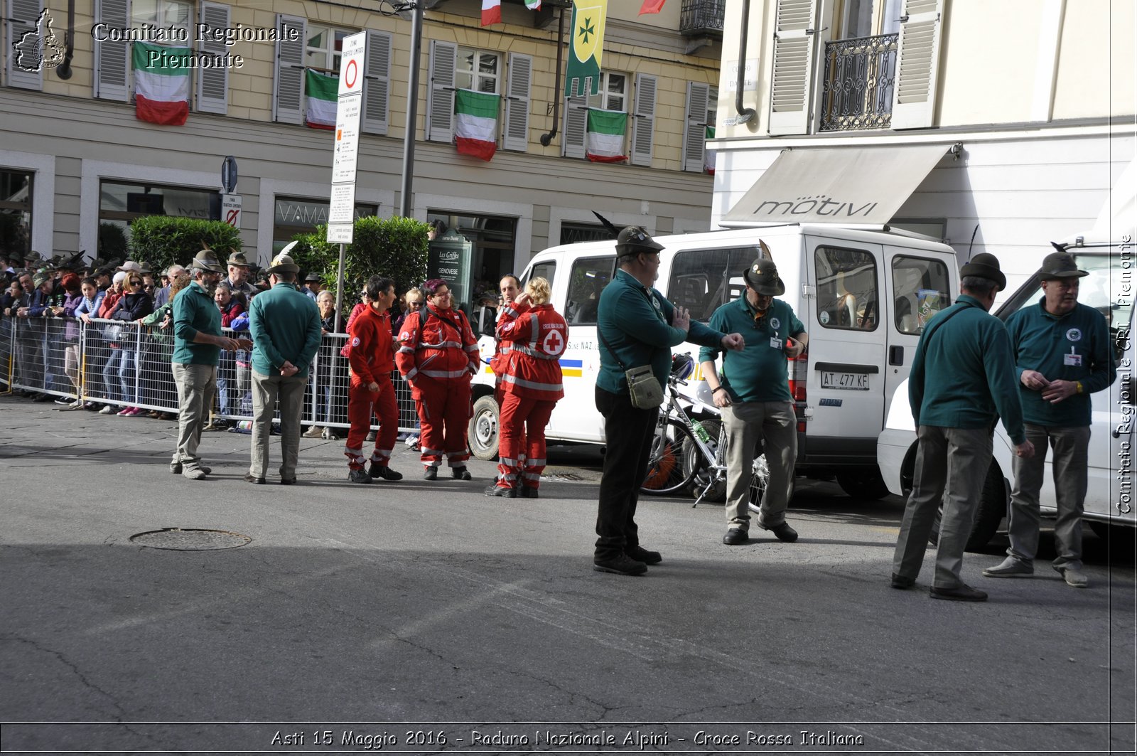 Asti 15 Maggio 2016 - Raduno Nazionale Alpini - Croce Rossa Italiana- Comitato Regionale del Piemonte