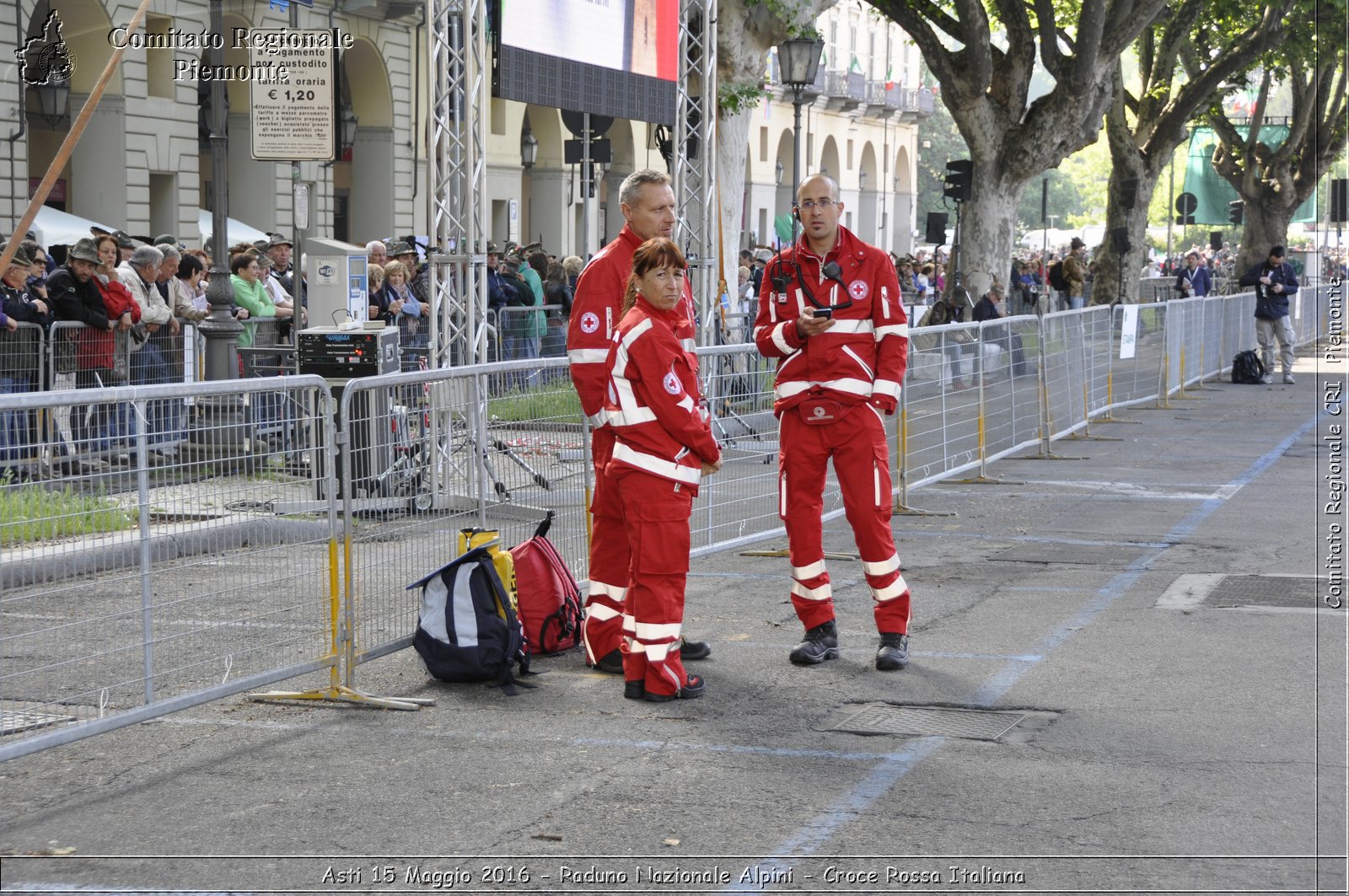 Asti 15 Maggio 2016 - Raduno Nazionale Alpini - Croce Rossa Italiana- Comitato Regionale del Piemonte