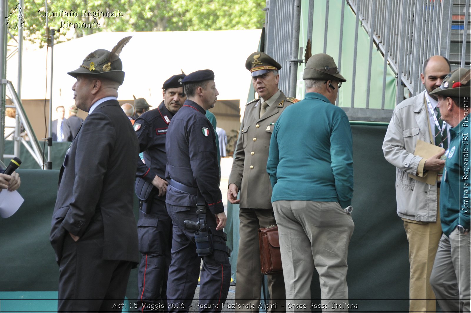 Asti 15 Maggio 2016 - Raduno Nazionale Alpini - Croce Rossa Italiana- Comitato Regionale del Piemonte